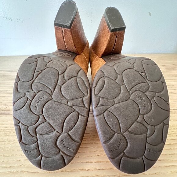 Kork-Ease Women's Castaneda Heeled Ankle Boot Brown Suede, Size 9 - Picture 8 of 12